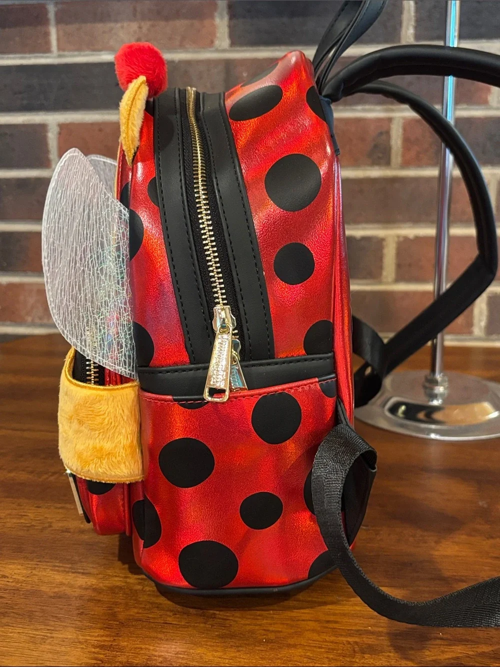 Loungefly Disney Winnie thePooh Ladybug Halloween Costume Mini Backpack
